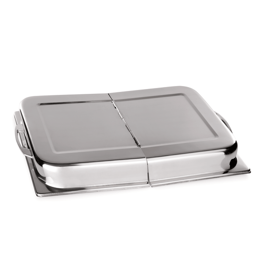 Was Stainless Steel Hinged Lid, GN 1/1