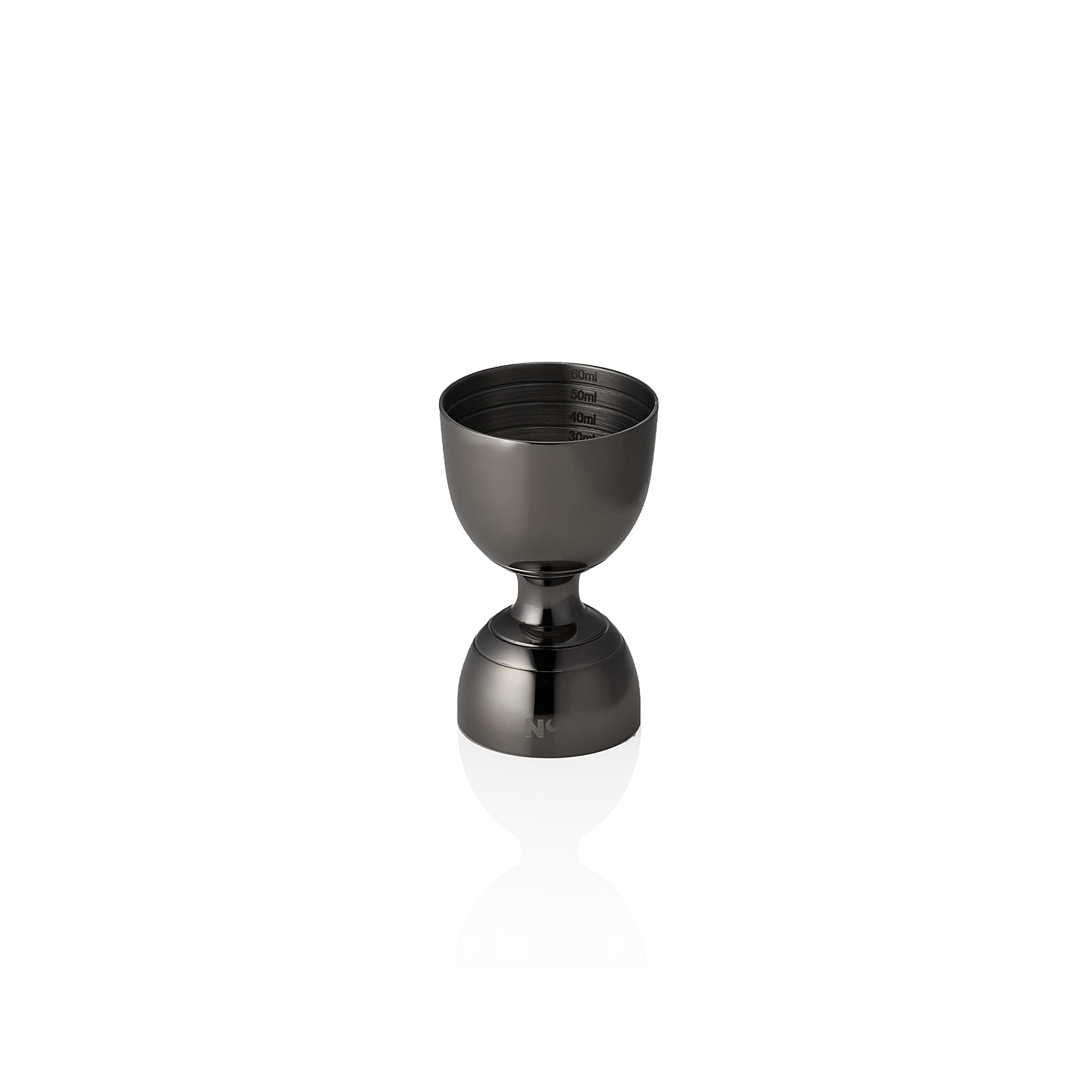 Nocturn Jigger Rim Bell, Gun Metal, Ø50 mm