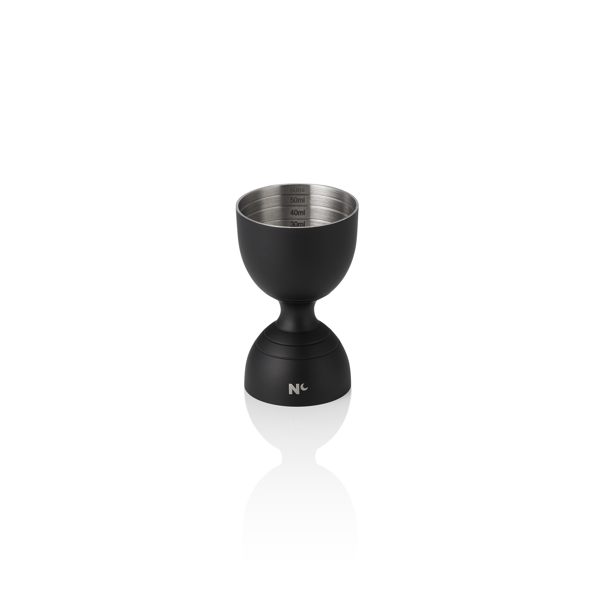 Nocturn Jigger Rim Bell, Matt Black, Ø50 mm