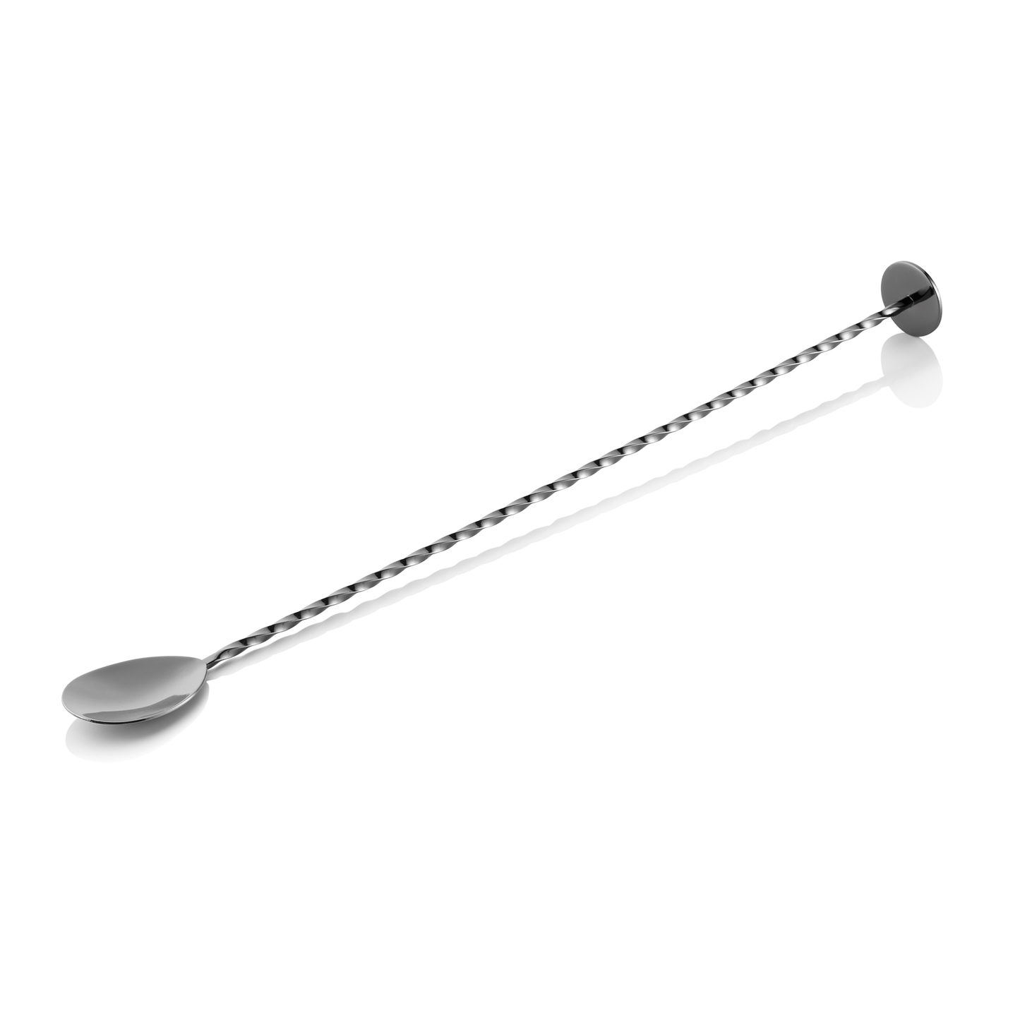 Nocturn Bar Spoon Twisted, Gun Metal, 335 mm