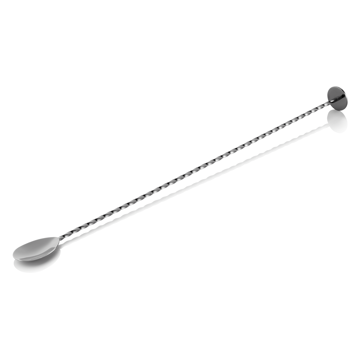 Nocturn Bar Spoon Twisted, Gun Metal, 400 mm