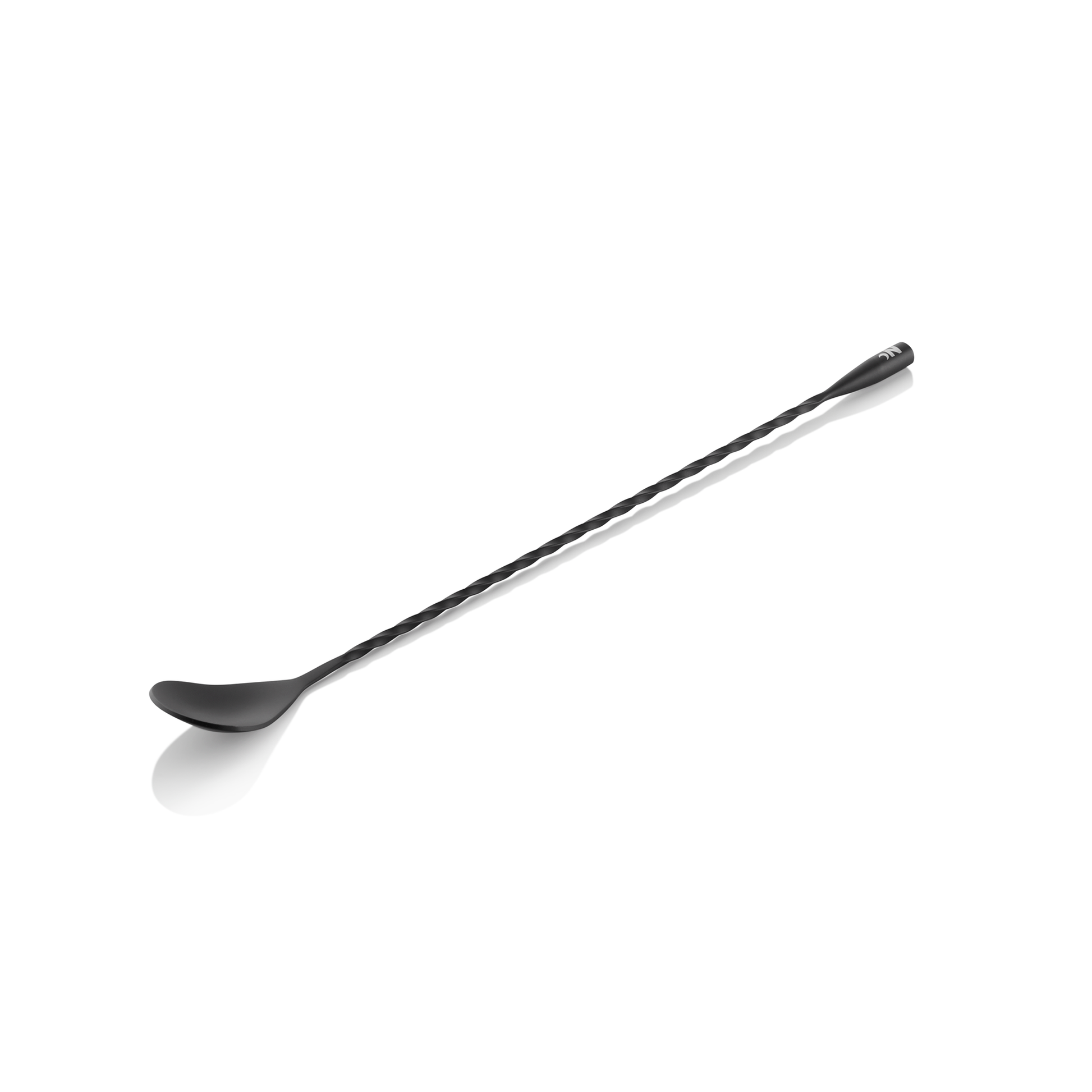 Nocturn Bar Spoon Twisted Classic, Matt Black, 300 mm