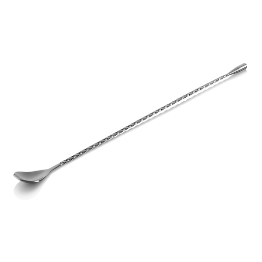 Nocturn Bar Spoon Twisted Classic, Gun Metal, 400 mm