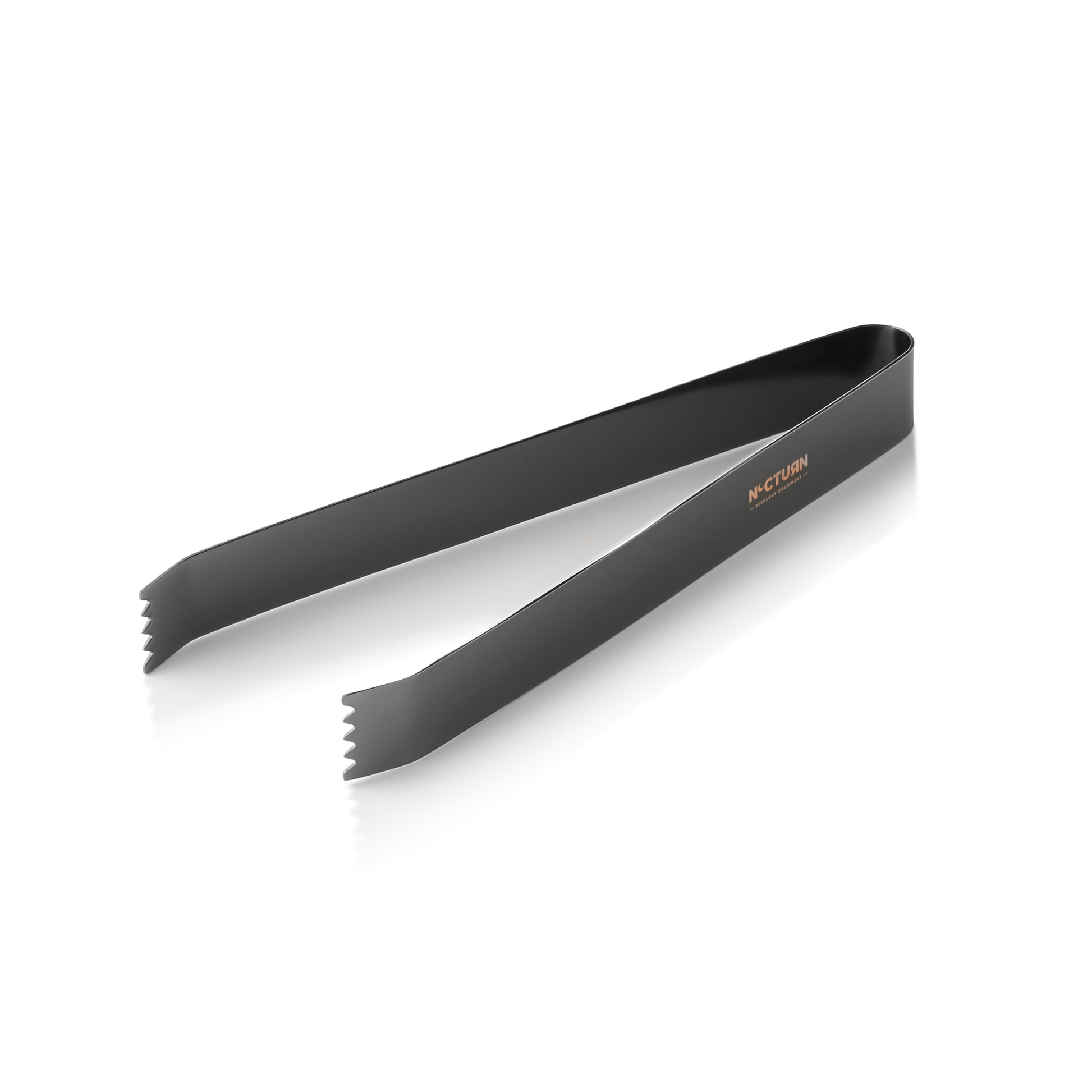 Nocturn Ice Tongs, Gun Metal, 18 cm