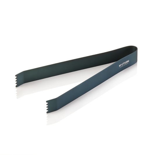 Nocturn Ice Tongs, Blue Matt, 18 cm