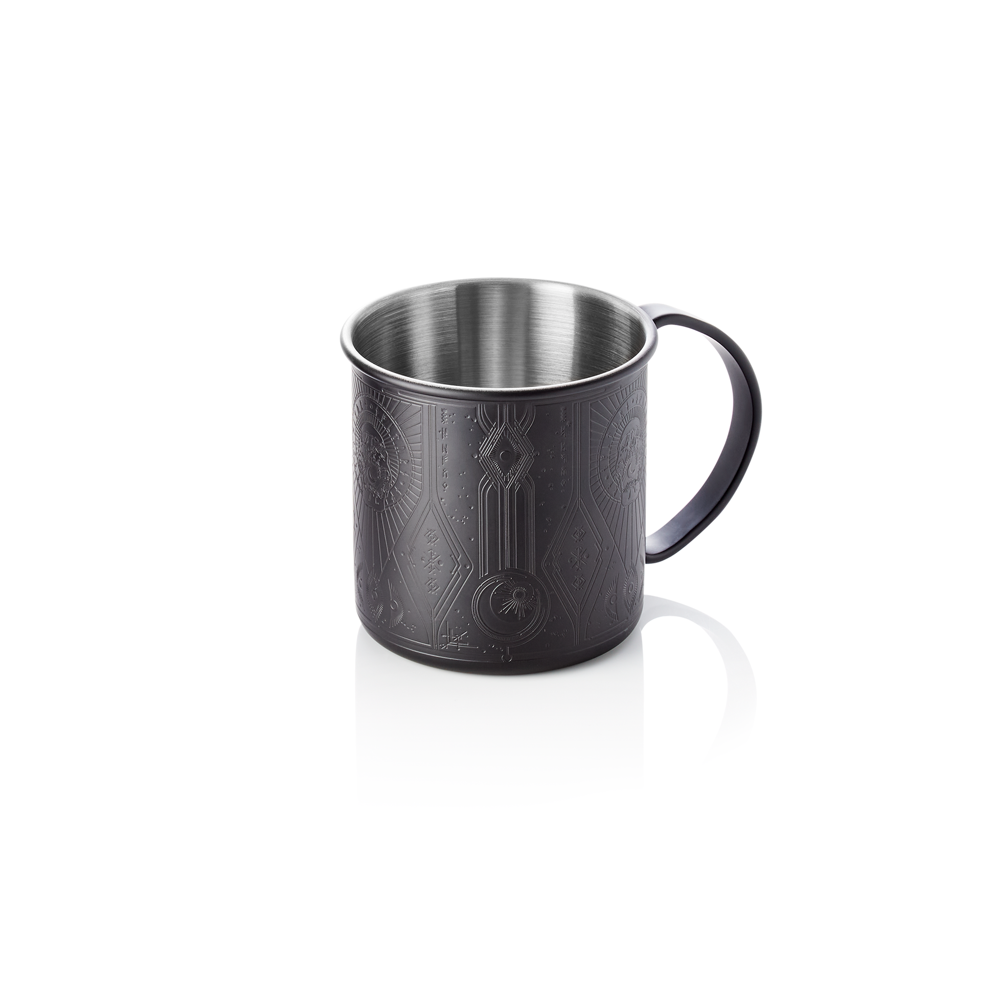 Nocturn Moscow Mule Tattoo, Matt Black, Ø90 mm