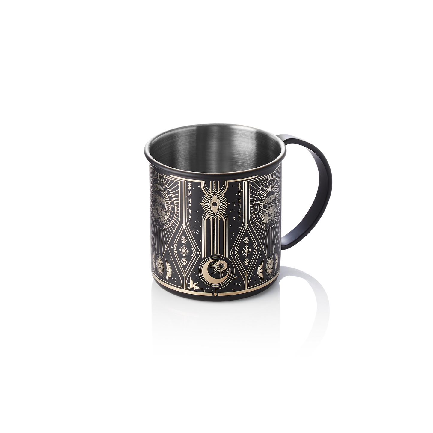 Nocturn Moscow Mule Tattoo, Black, Ø90 mm