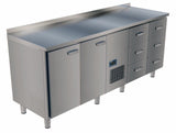 Vitrum Cold Table with Doors CT20.1.1.MB.3.3.B, 2060 mm, +2/+6°C