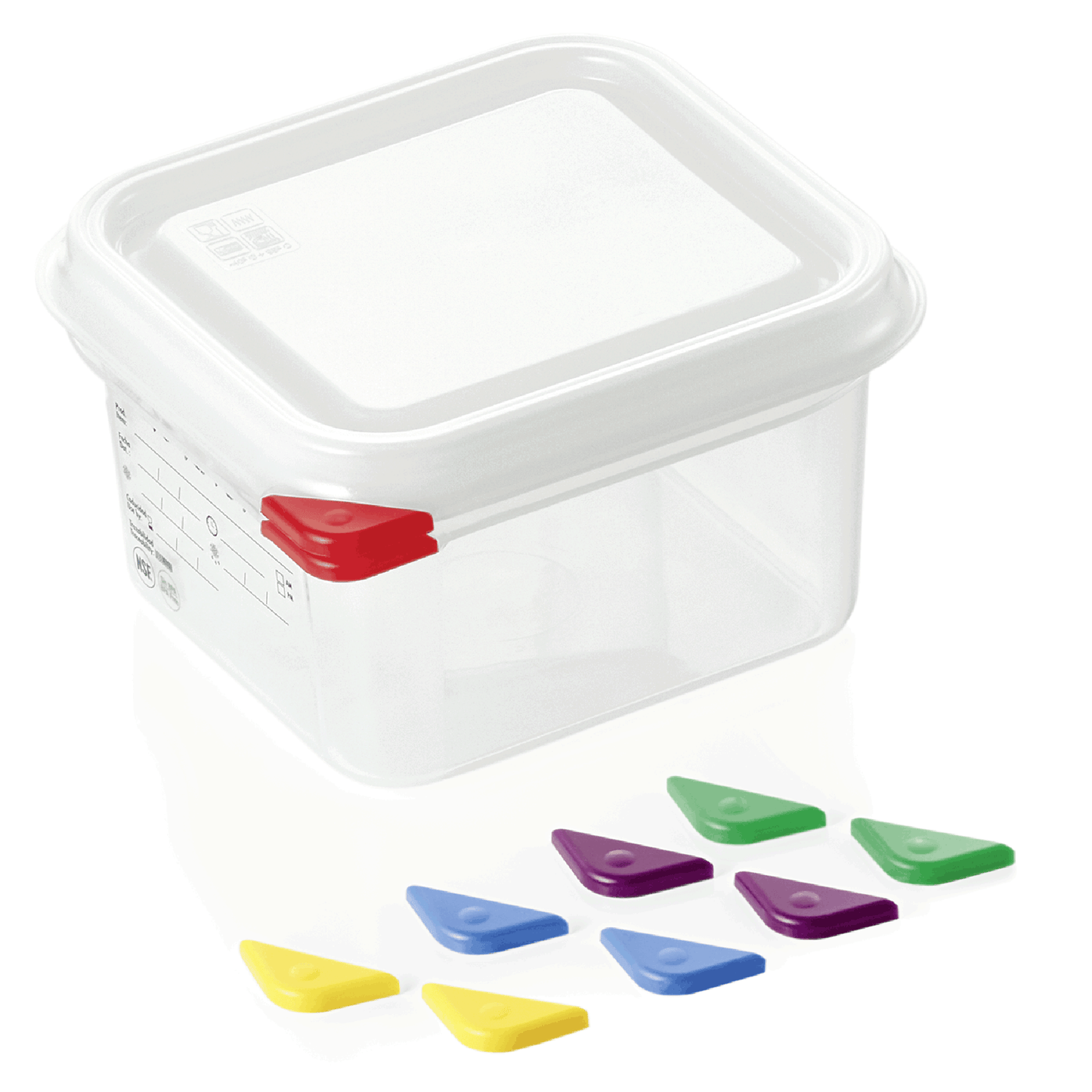 Was Container GN 86, GN 1/6, 103 mm, Set of 6