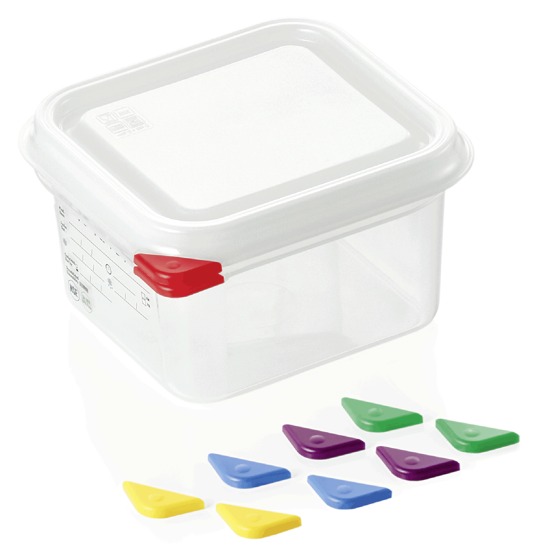 Was Container GN 86, GN 1/6, 103 mm, Set of 6