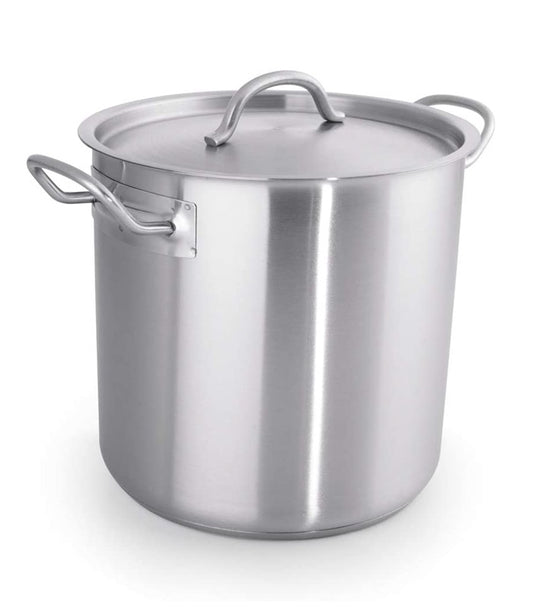 Stainless Steel Stock Pot with Lid, 9 L, Ø240 mm
