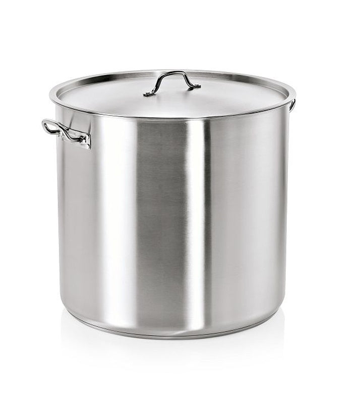 Stainless Steel Stock Pot with Lid, 68 L, Ø450 mm