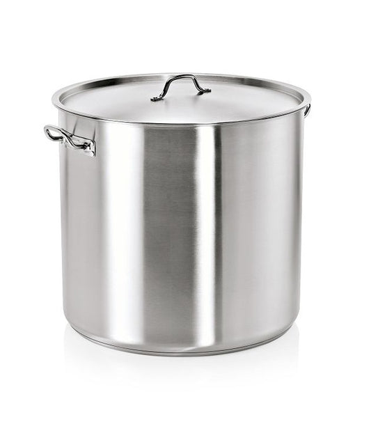 Stainless Steel Stock Pot with Lid, 68 L, Ø450 mm