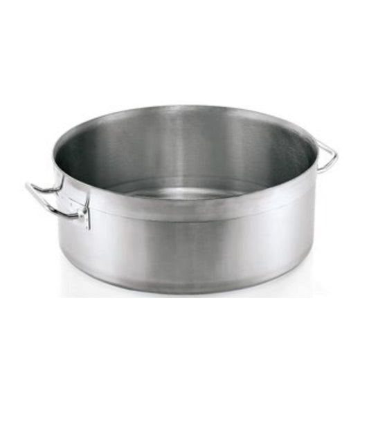 Round Stockpot, No Lid, 20 L, Ø400 mm