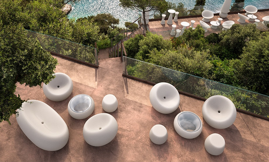 Boom Outdoor Armchair, Rotomoulded PE, 98×95×69 cm