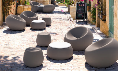 Boom Outdoor Armchair, Rotomoulded PE, 98×95×69 cm