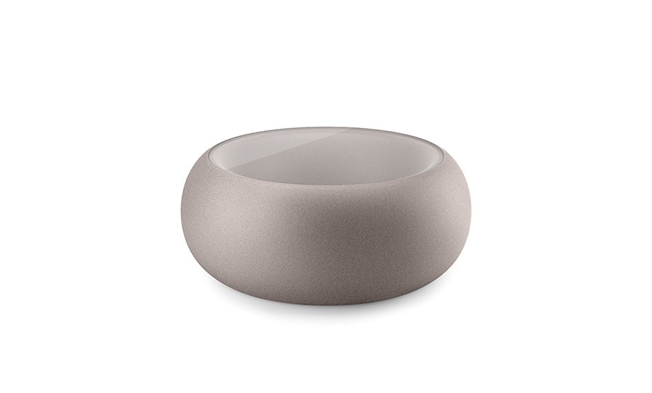 Boom Coffee Table, Ø840 mm, Glass Top