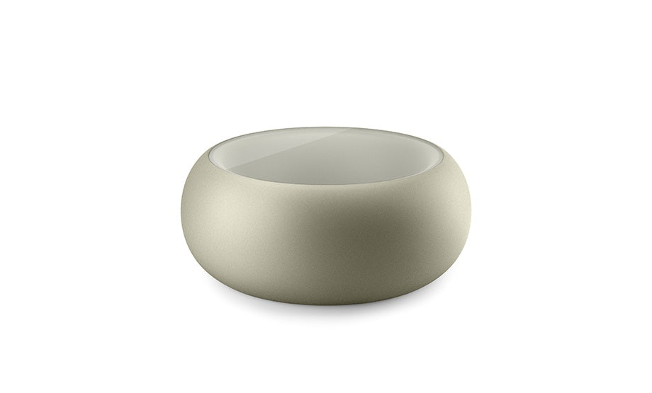 Boom Coffee Table, Ø840 mm, Glass Top