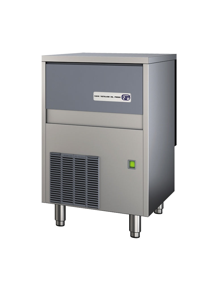 Cube Ice Maker, 85 kg/24h, 20 kg Bin, Air-Cooled