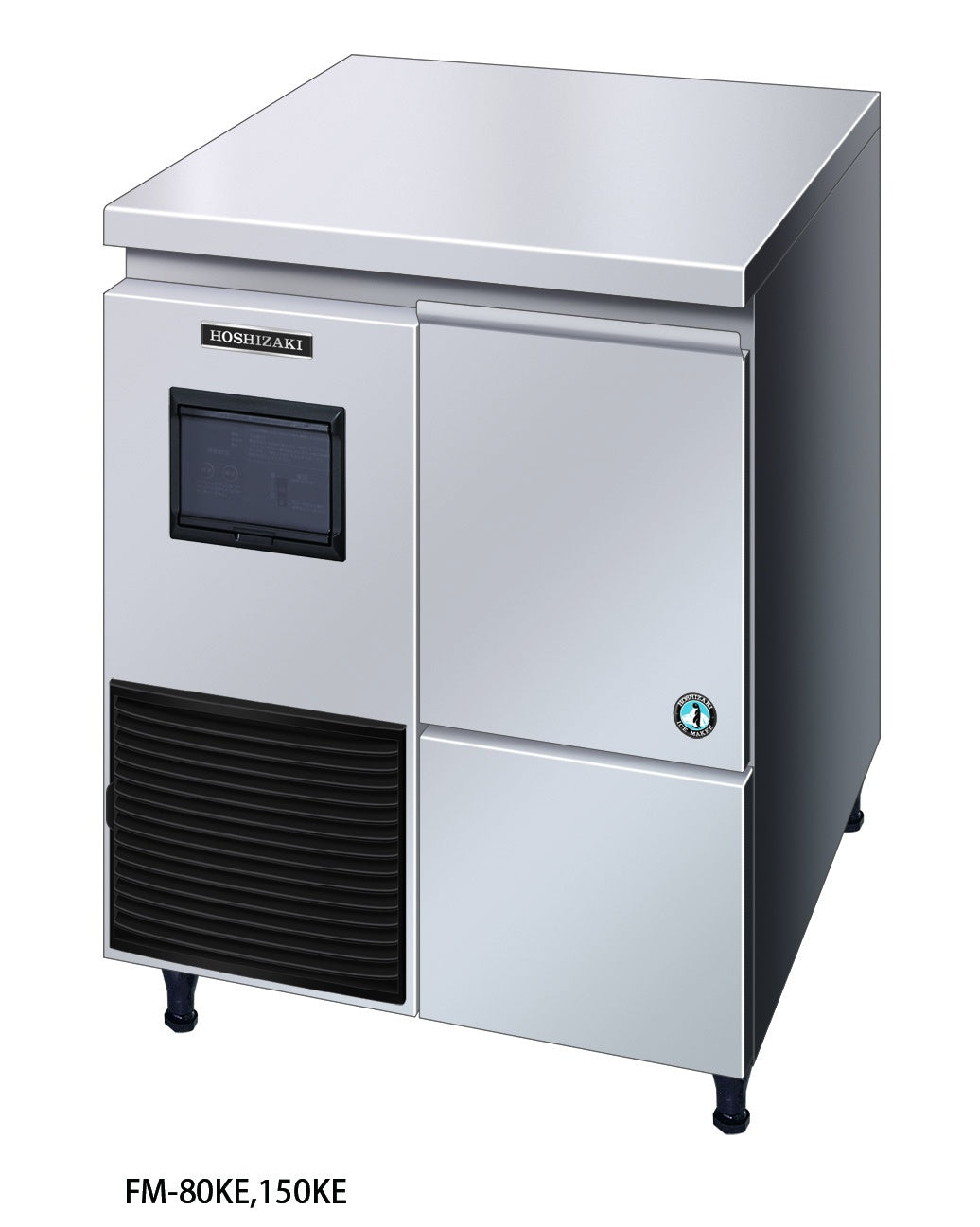 Nugget Ice Maker, 75 kg/24h, 32 kg Bin