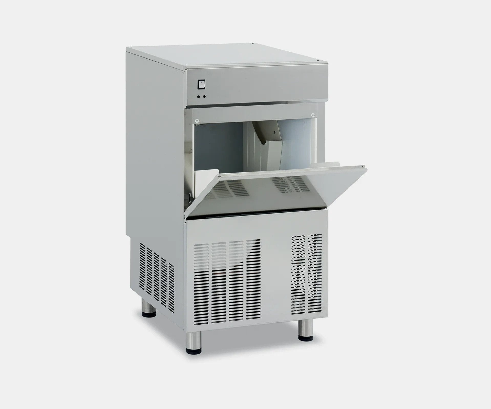 Undercounter Cube Ice Maker, 12 kg/24h, 230 V