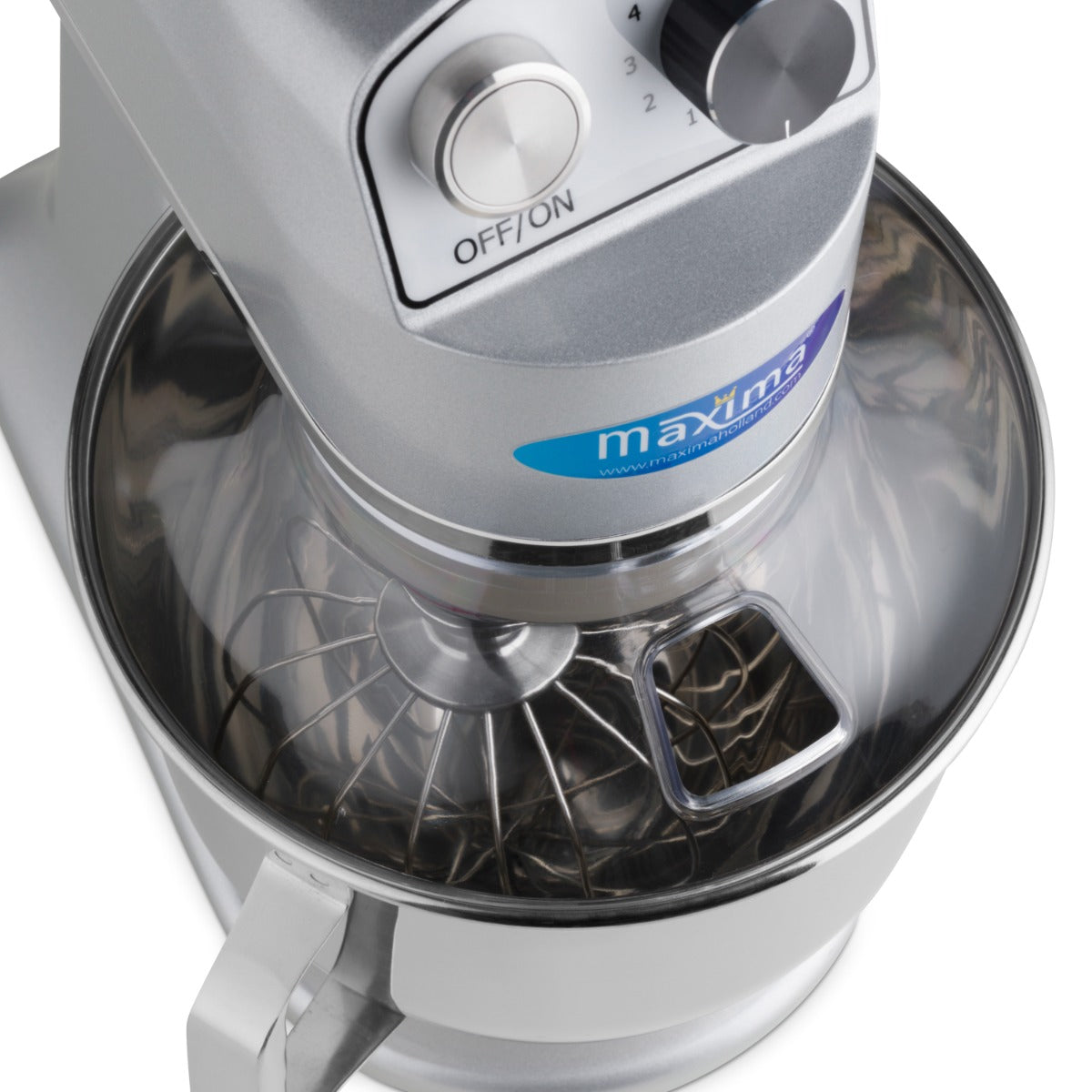 Maxima Stand Mixer, 6.5 L, Up to 2 kg Dough, Silver, additional view