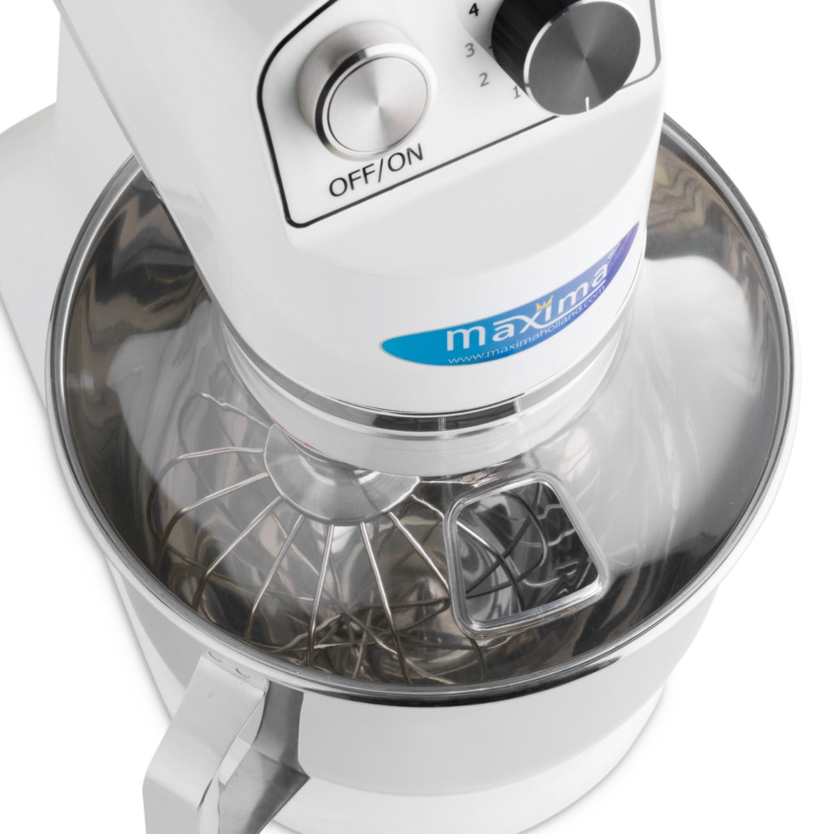 Maxima Stand Mixer, 6.5 L, Up to 2 kg Dough, White, additional view