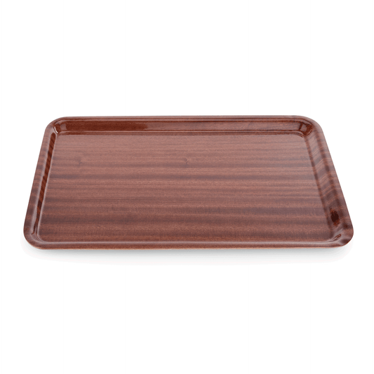Was Non-Slip Wood-Look MDF Tray, GN 1/1