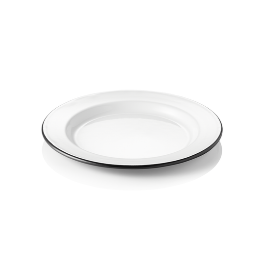 Grace Flat Plate, Enamel, Ø200 mm