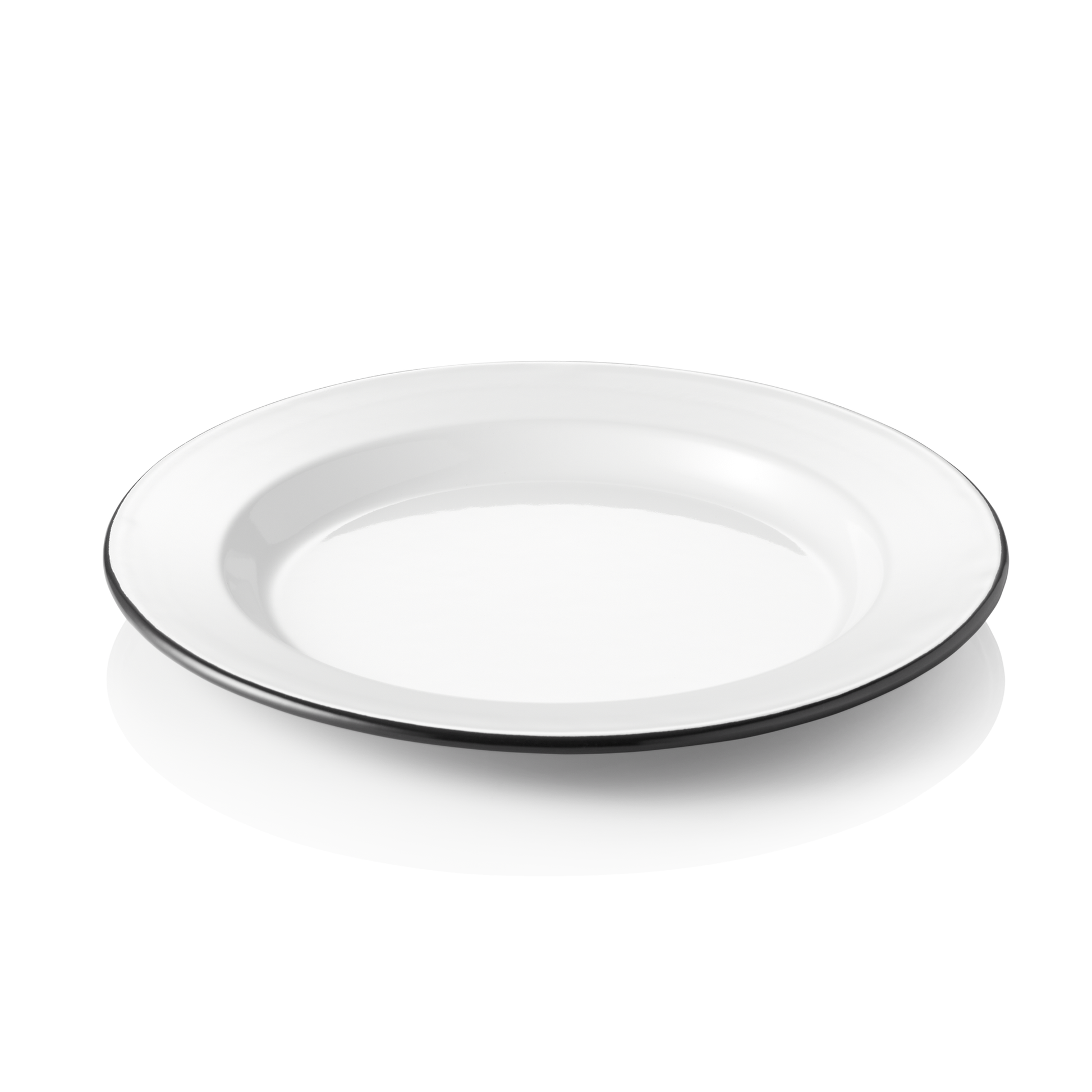 Grace Flat Plate, Enamel, Ø240 mm