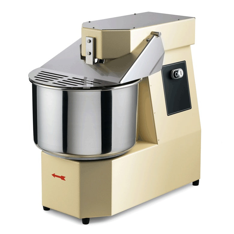 Spiral Dough Mixer, Fixed Head, 12 L, 8 kg