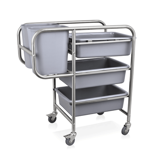 Was Dish Clearing Trolley, 800 x 440 x 930 mm