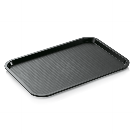 Was Fast Food Tray, Black, 350 x 270 mm
