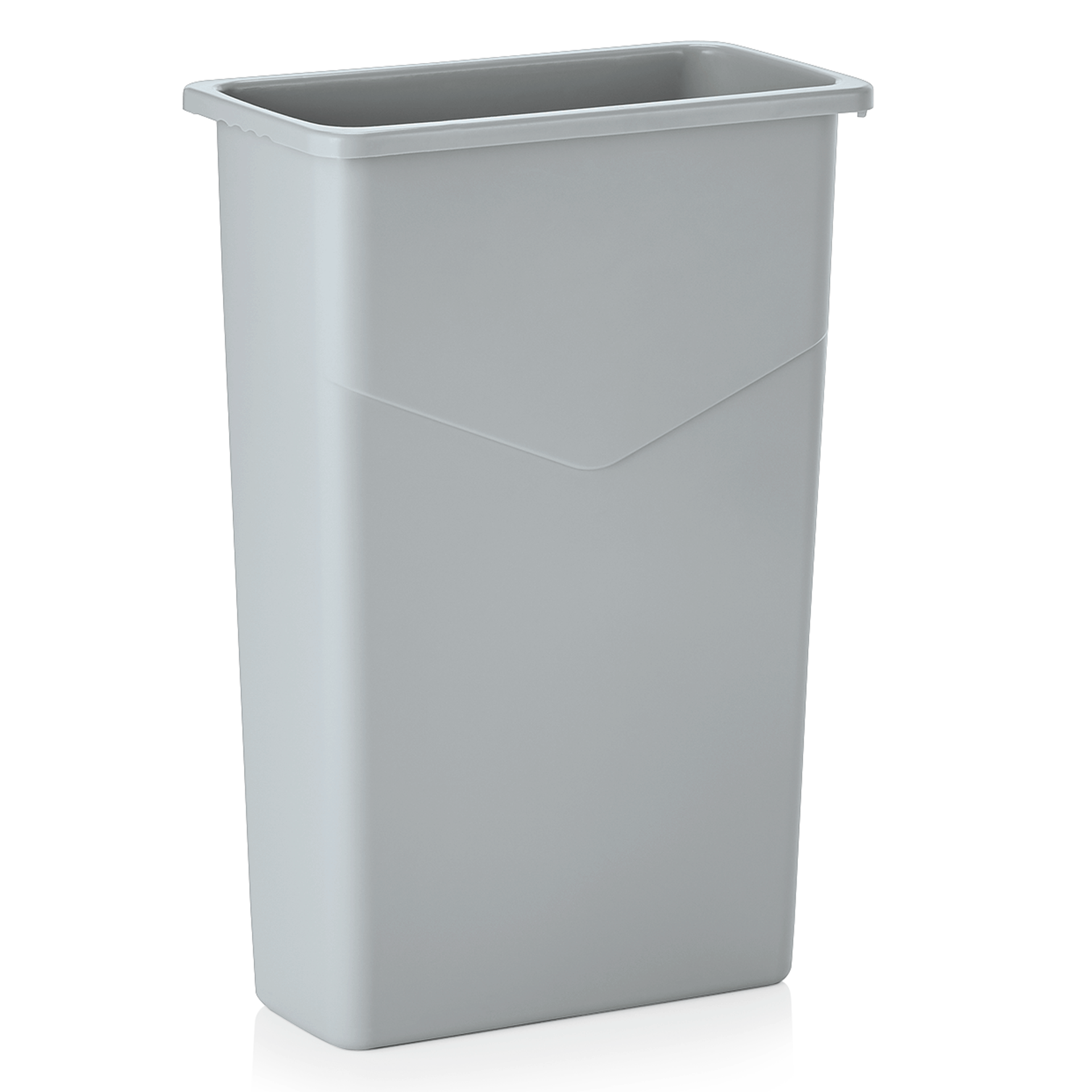 Was Waste Bin, Grey, 75 L, with Closing Lid