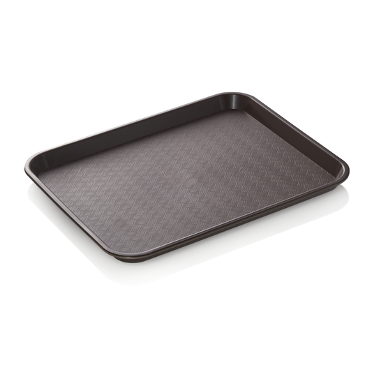Was Fast Food Tray GN 1/2, Brown, 325 x 265 mm