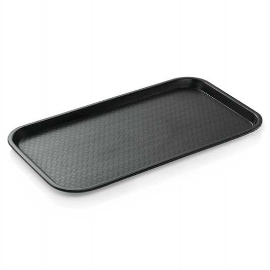 Was Fast Food Tray GN 1/1, Black, 532 x 327 mm