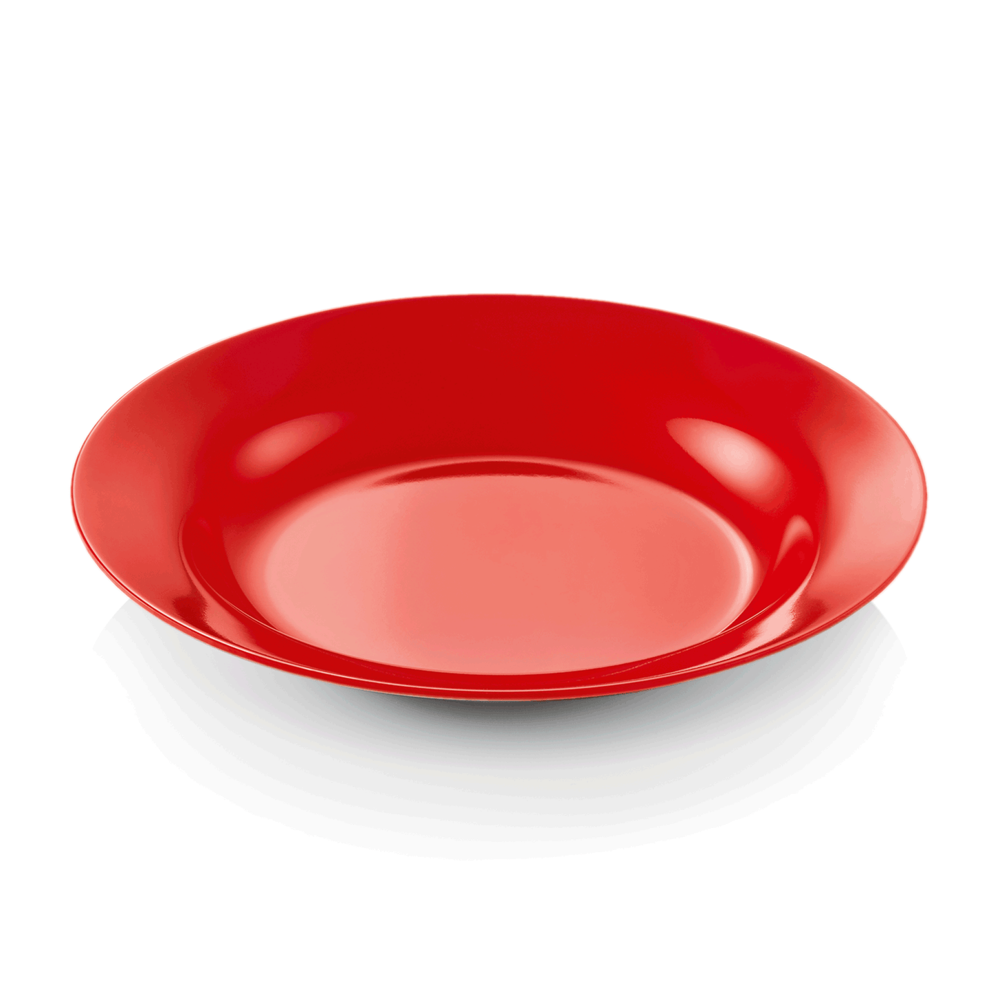 Was Melamine Deep Plate, Ø200 mm, Red, Set of 12