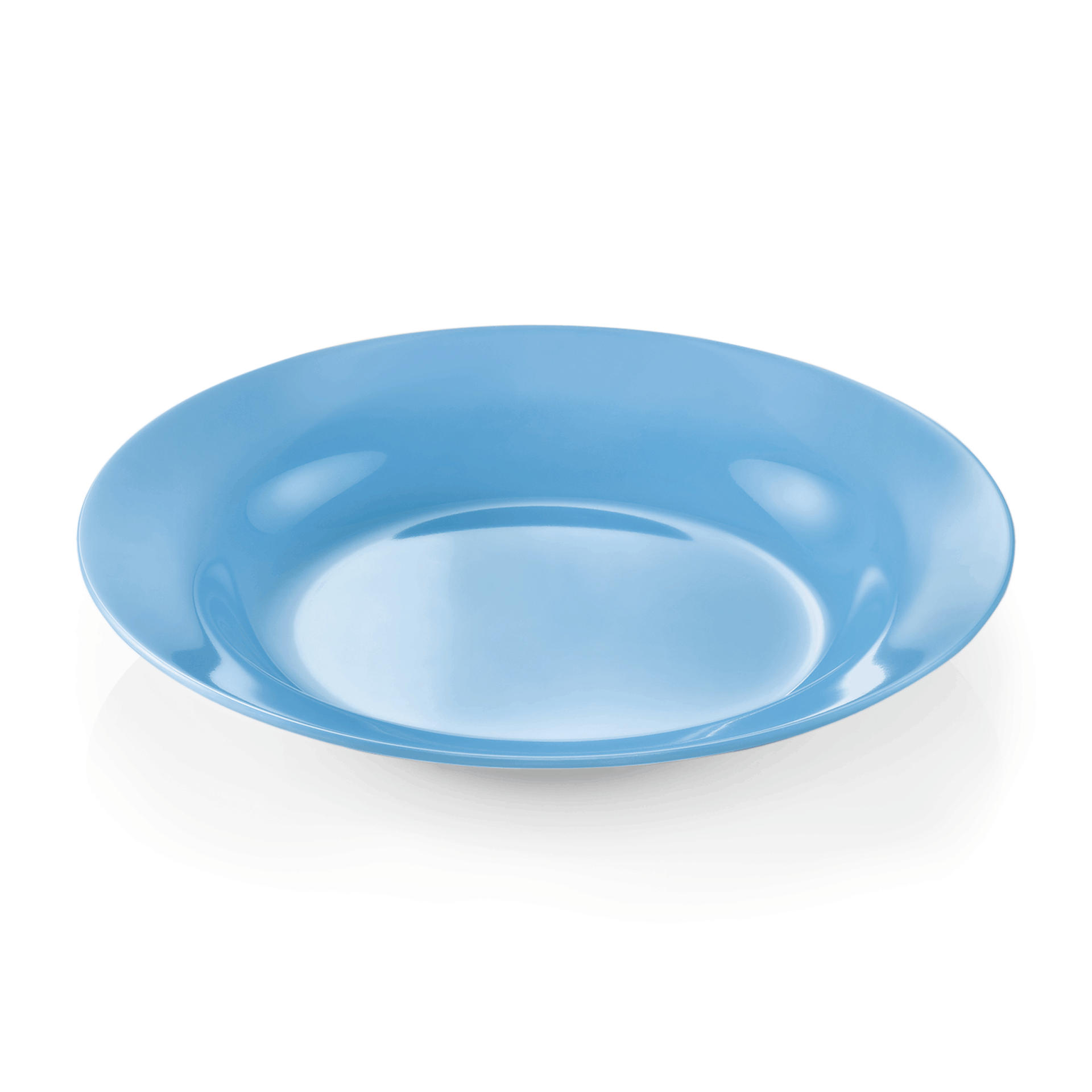 Was Melamine Deep Plate, Ø200 mm, Blue, Set of 12