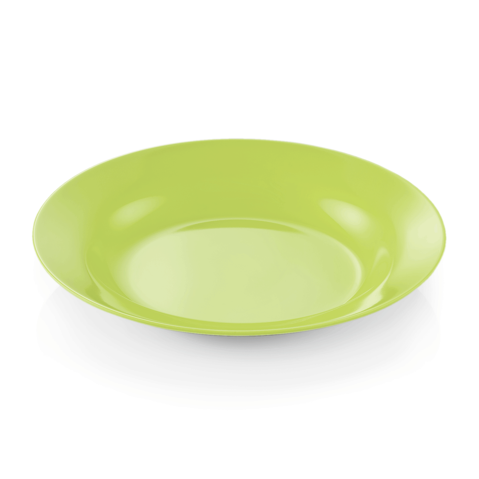 Was Melamine Deep Plate, Ø200 mm, Apple Green, Set of 12