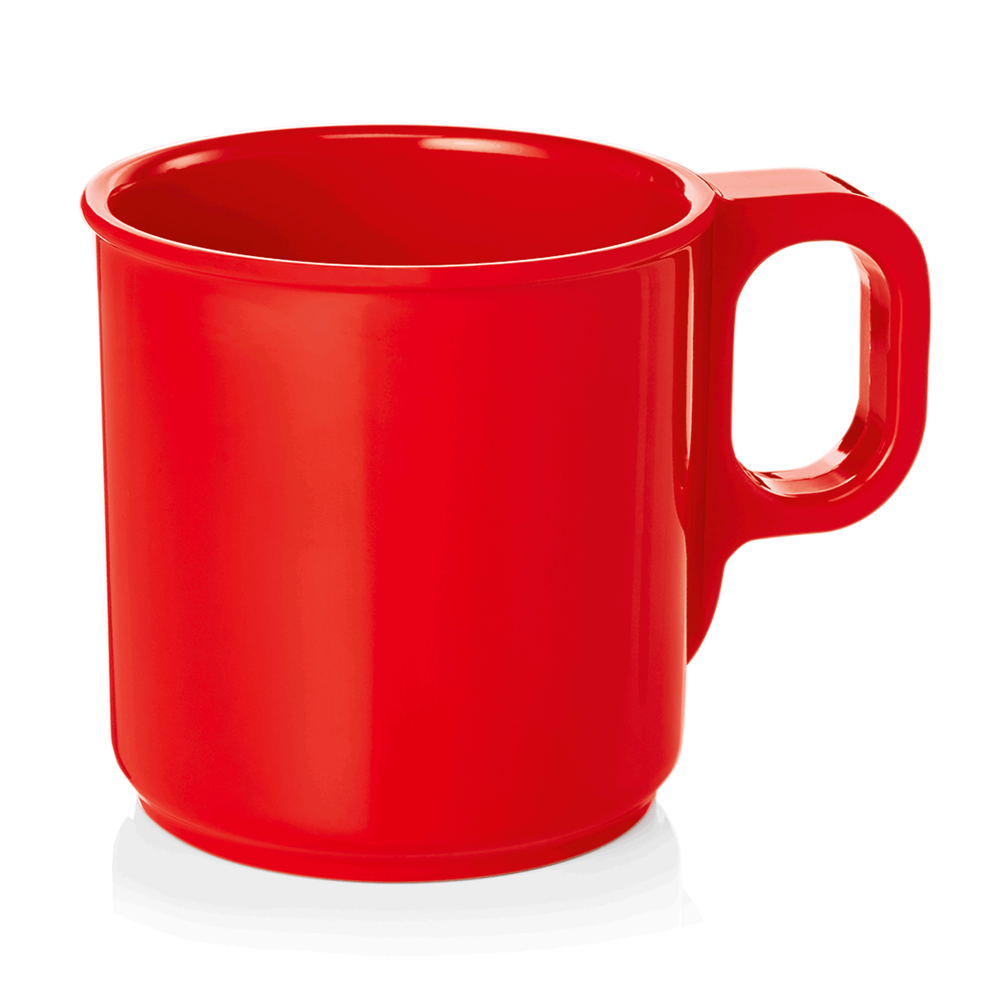 Was Melamine Mug, Ø75 mm, Red, Set of 12