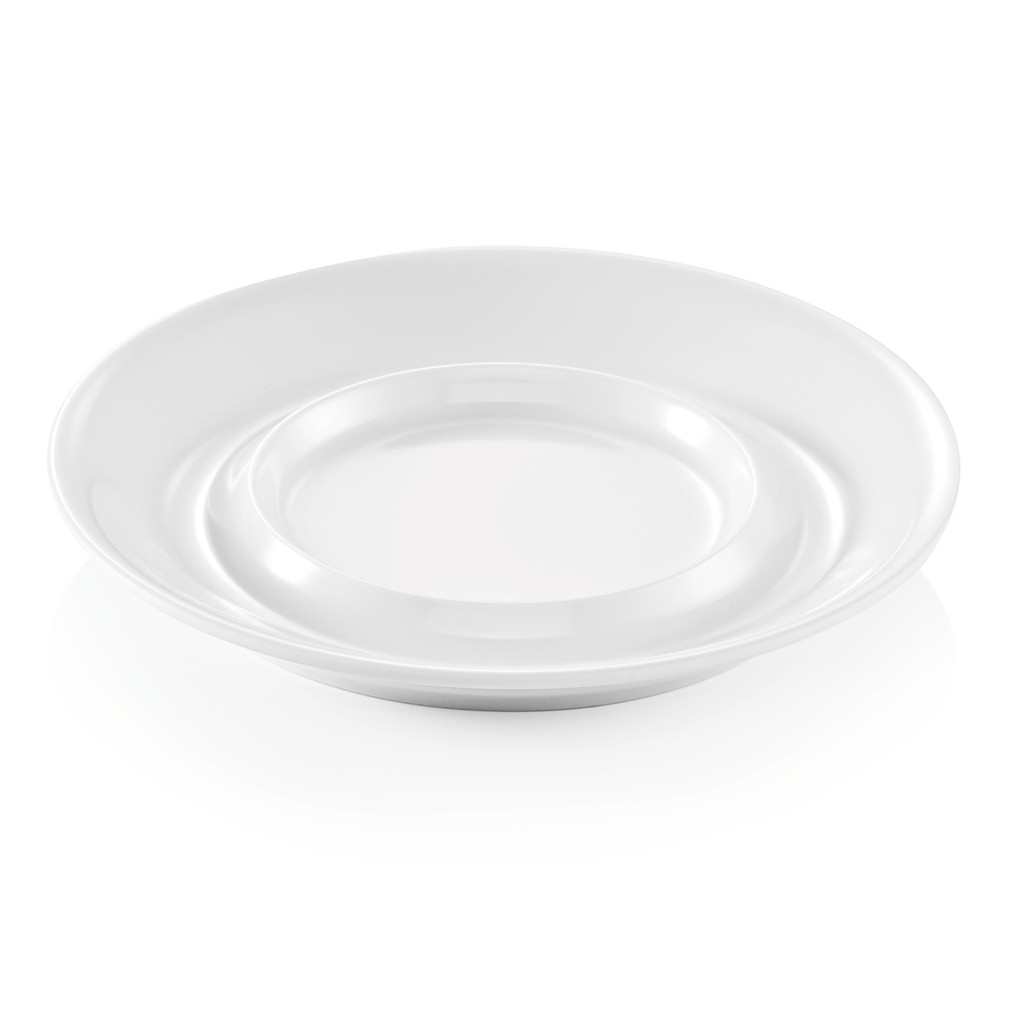 Was Melamine Saucers, Ø140 mm, White, Set of 12