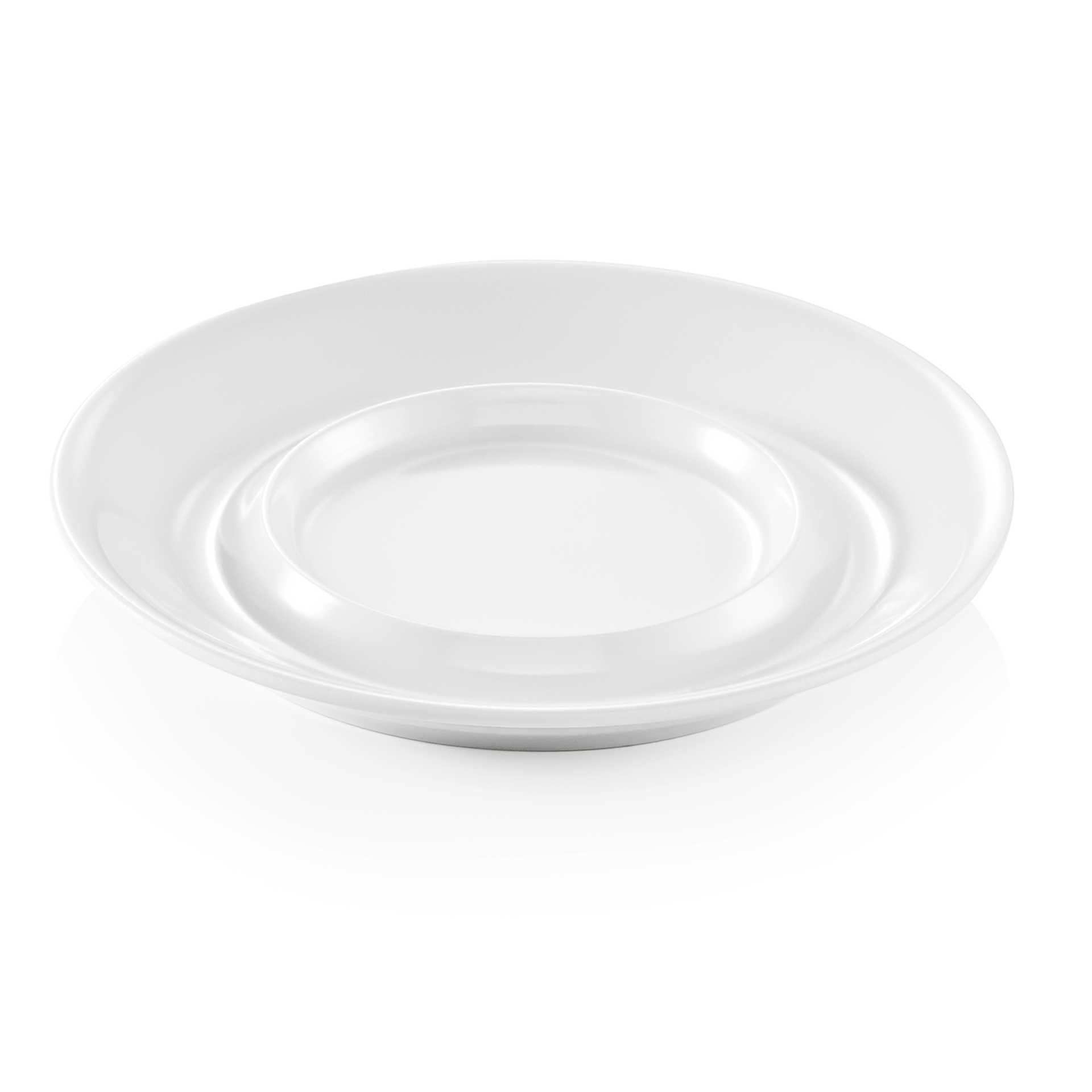 Was Melamine Saucers, Ø140 mm, White, Set of 12