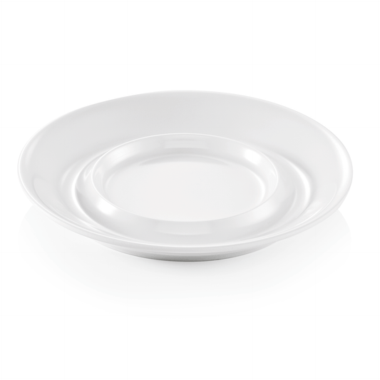 Was Melamine Saucers, Ø140 mm, White, Set of 12