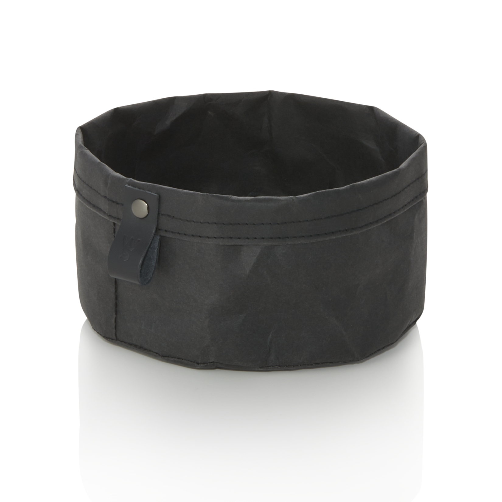 Was Craft & Crumble Bread Bag, Ø170 mm, Black