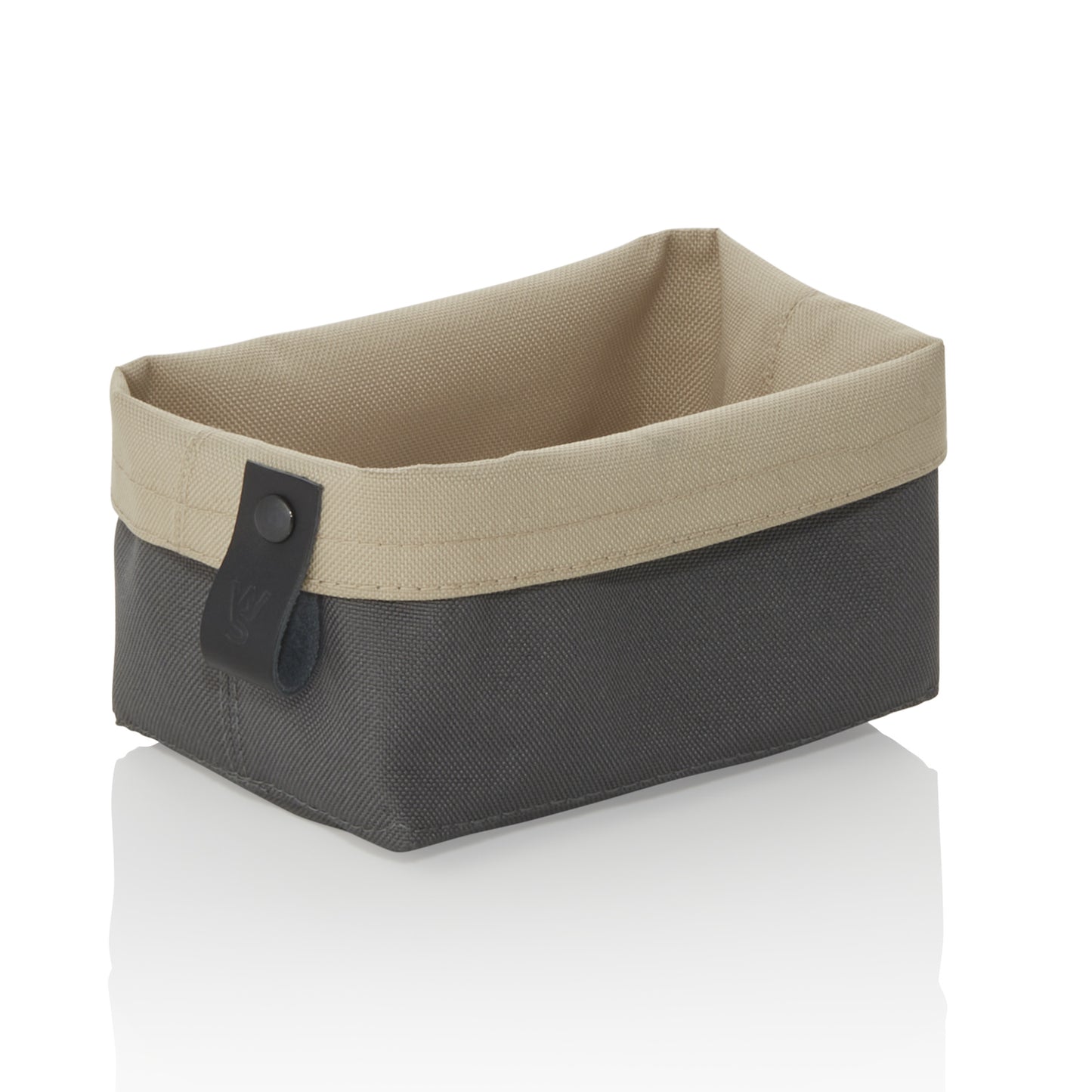 Was Flip Tetron Bread Bag, 150 × 105 mm, Light Grey / Light Khaki