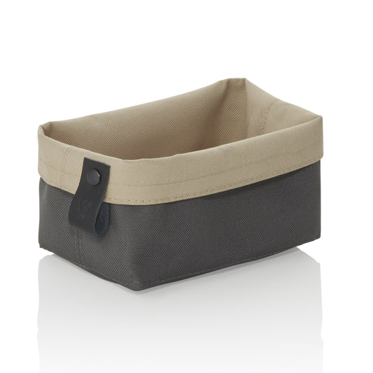 Was Flip Tetron Bread Bag, 150 × 105 mm, Light Grey / Light Khaki