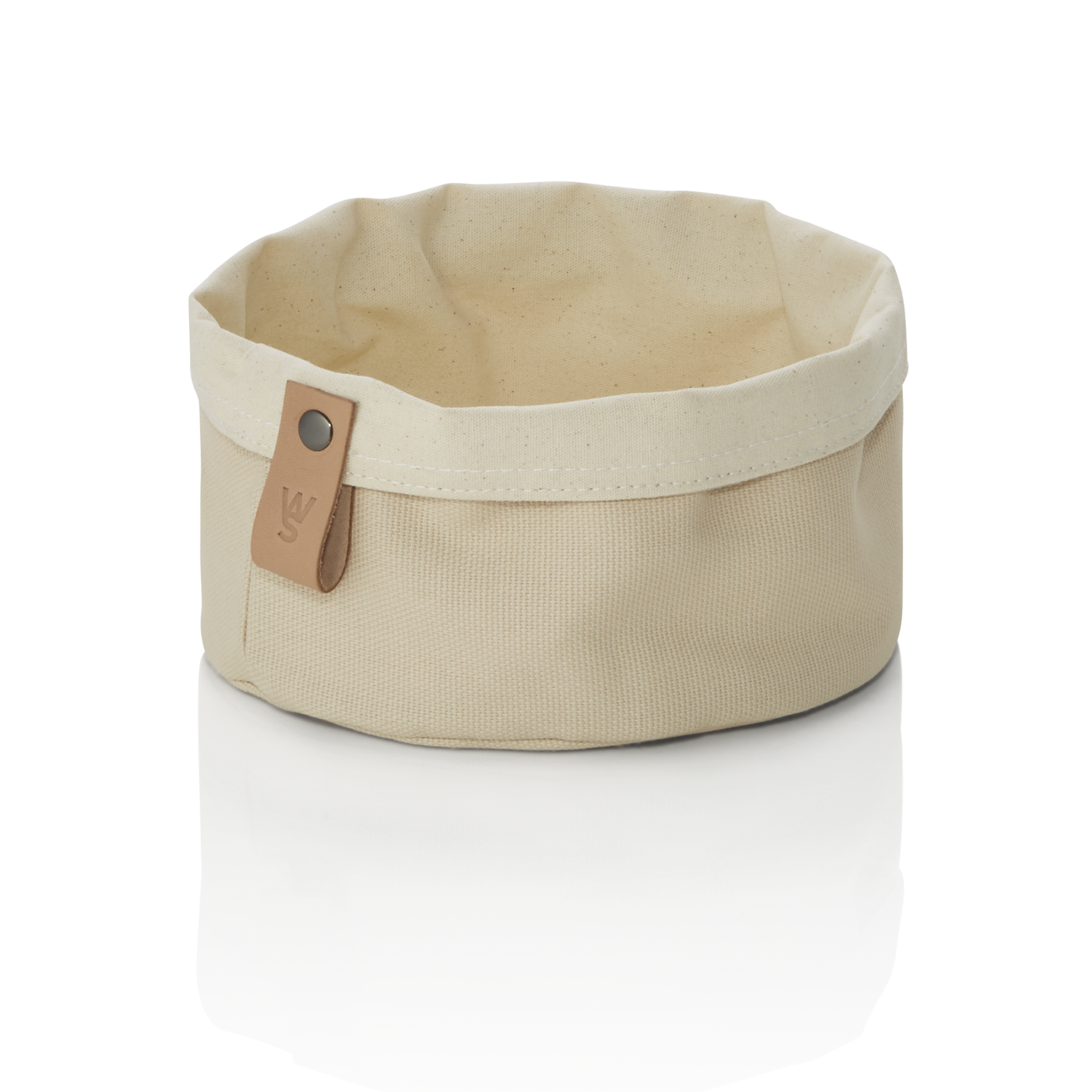 Was Flip Cotton Bread Bag, Ø170 mm, Cream