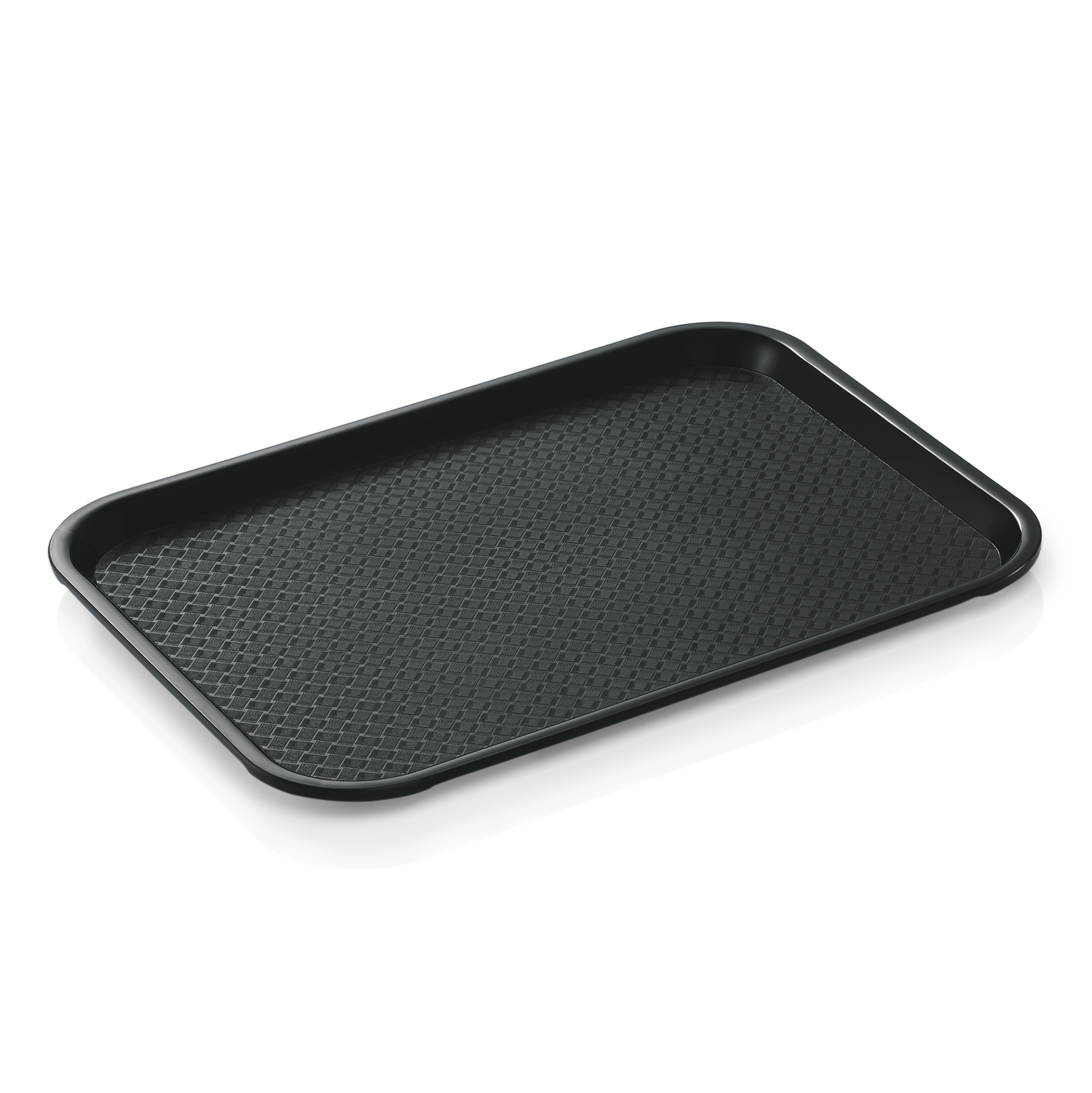 Was Fast Food Trays, Black, Set of 24