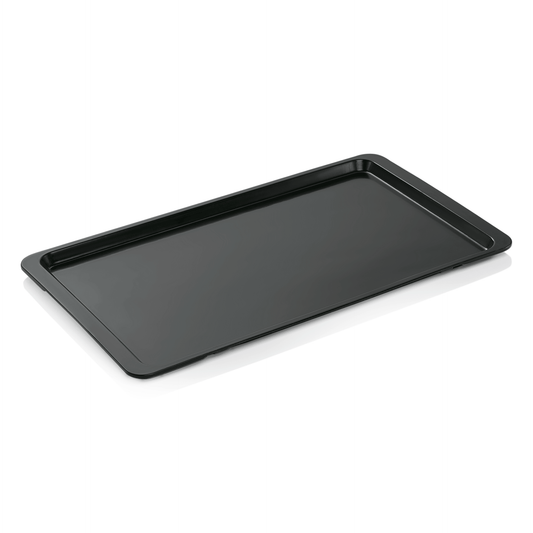 Was Tray 96 Fibreglass Tray, Black, 530 x 328 mm