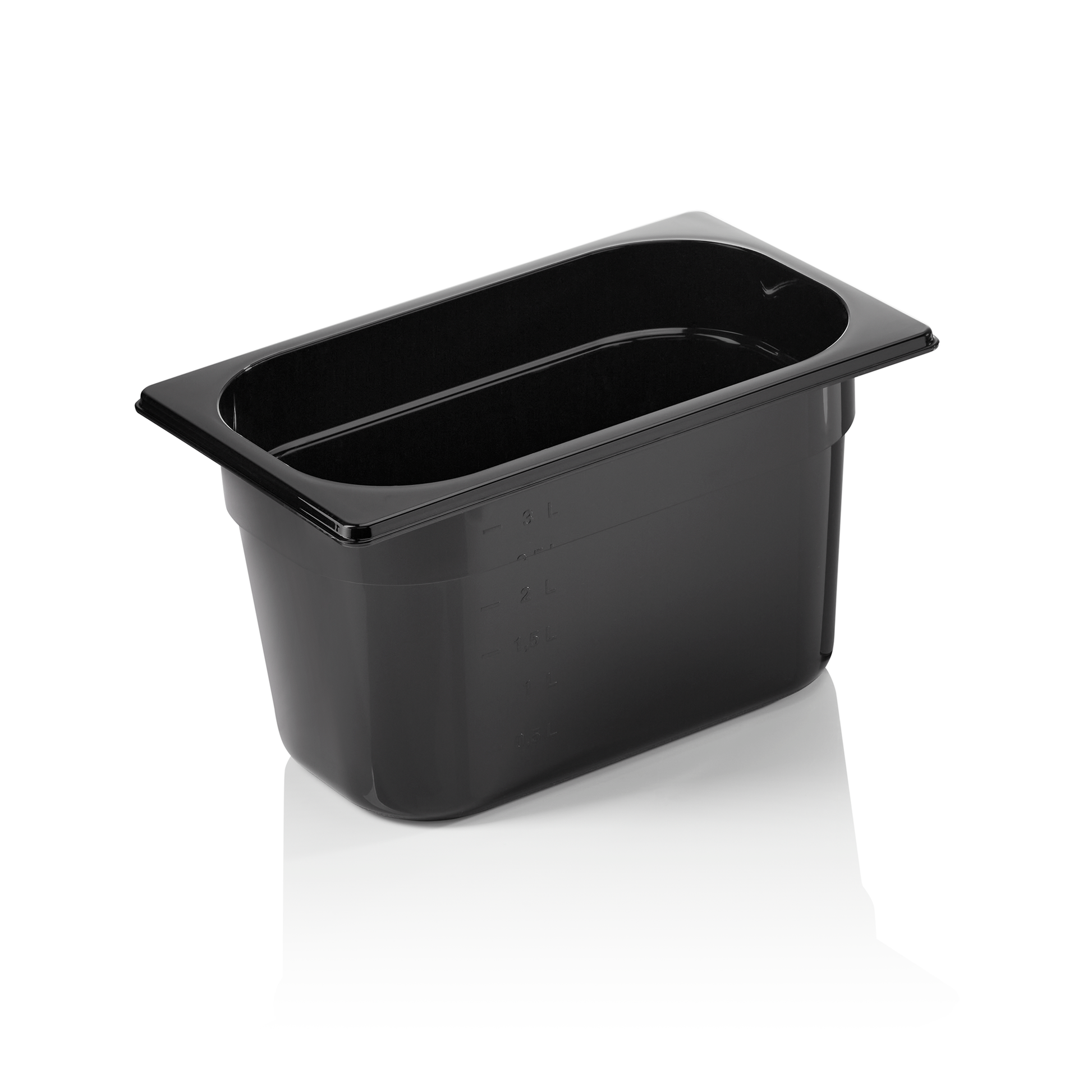 Was Container GN 96 Black, GN 1/4, 150 mm